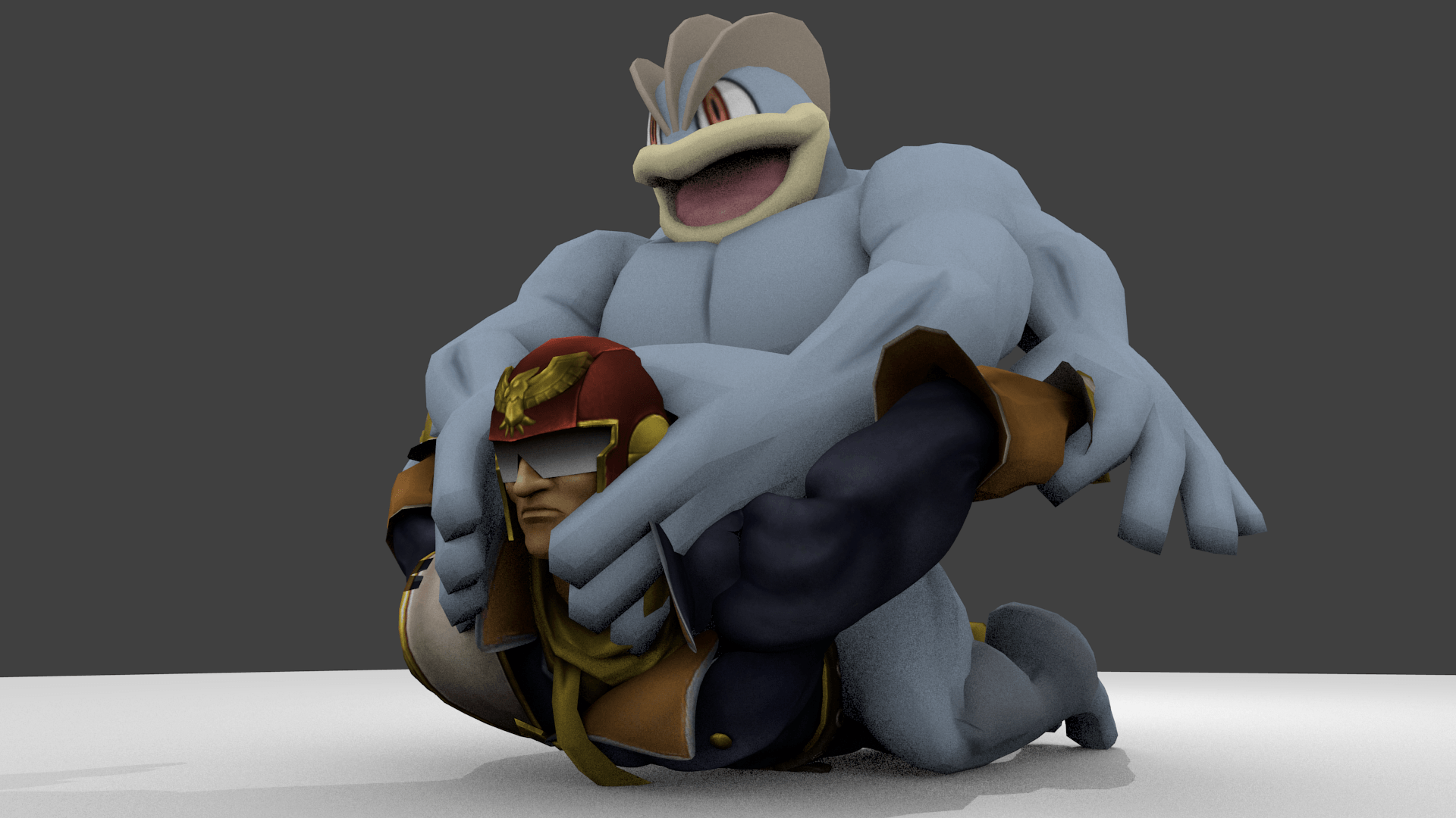 Machamp X Captain Falcon by imaperaa