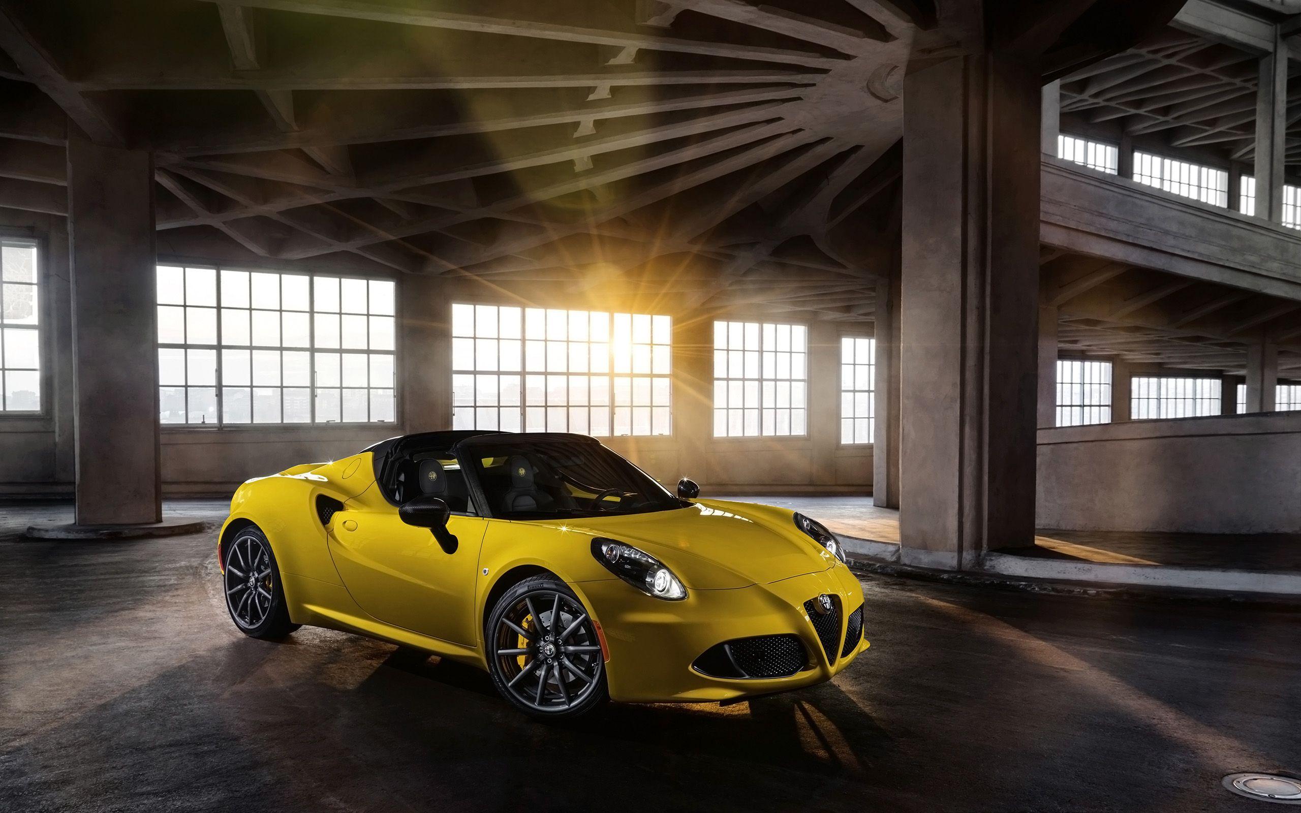 Alfa Romeo 4C Spider 2015 Wallpapers