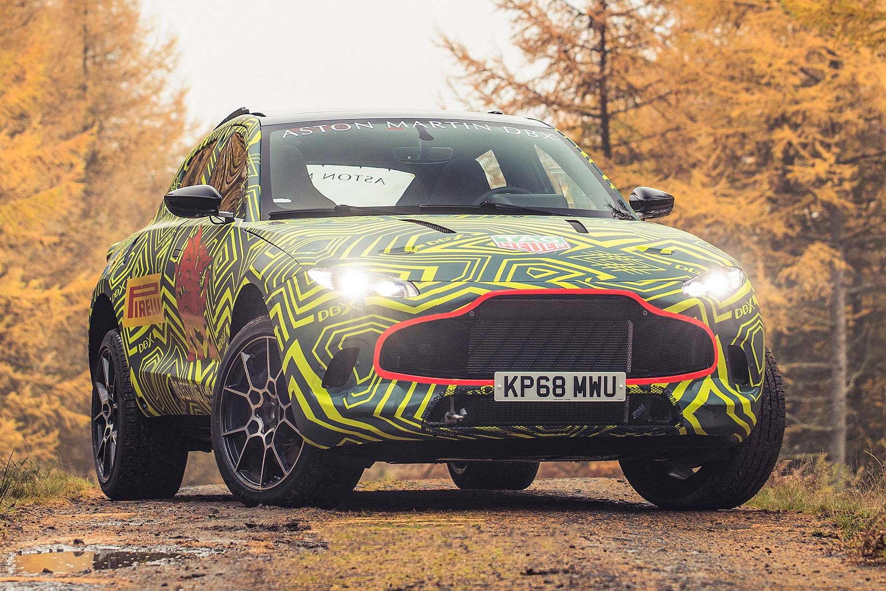 Super SUV revealed: first photos of 2019 Aston Martin DBX