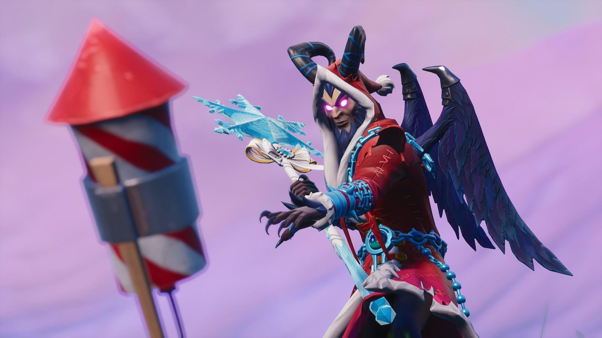 Fortnite Week 4 Challenges: Launch Fireworks at 3 Locations