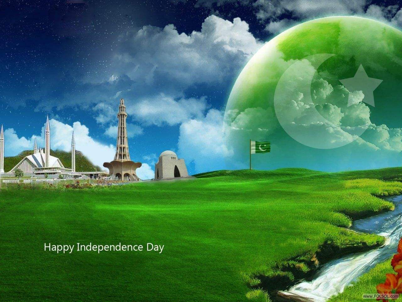 14 August Independence Day of Pakistan HD Wallpapers