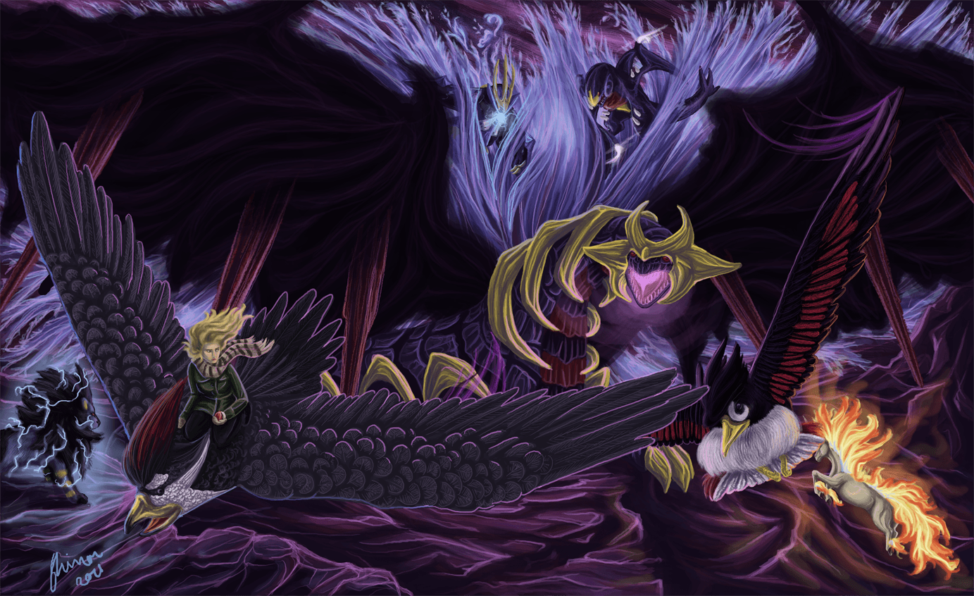 Giratina by ShadeofShinon