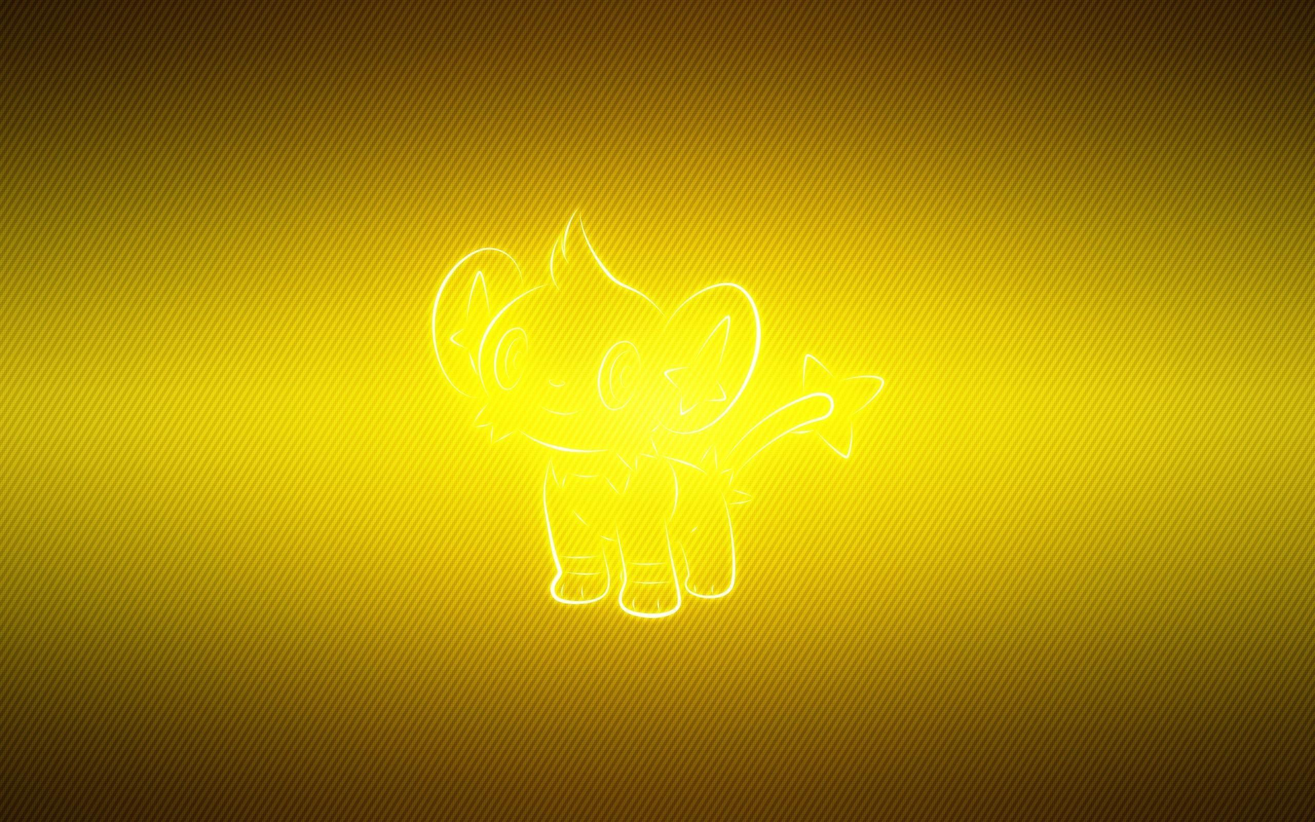 wallpapers shinx, pokemon, yellow HD : Widescreen : High Definition