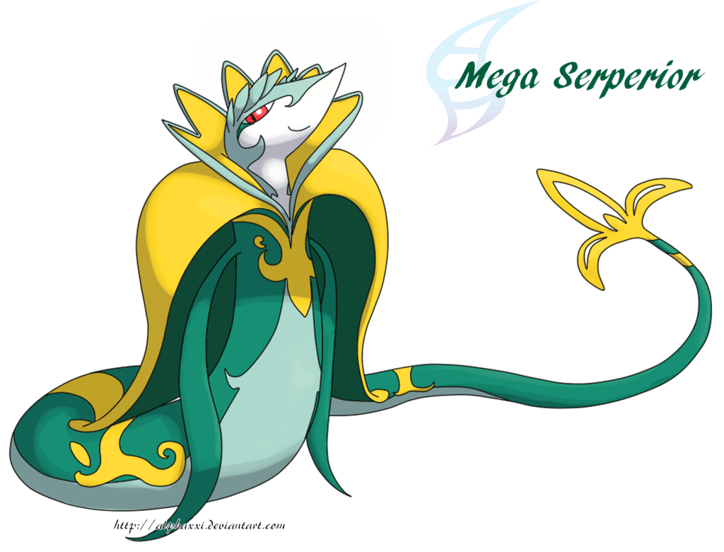 Mega Serperior by AlphaXXI