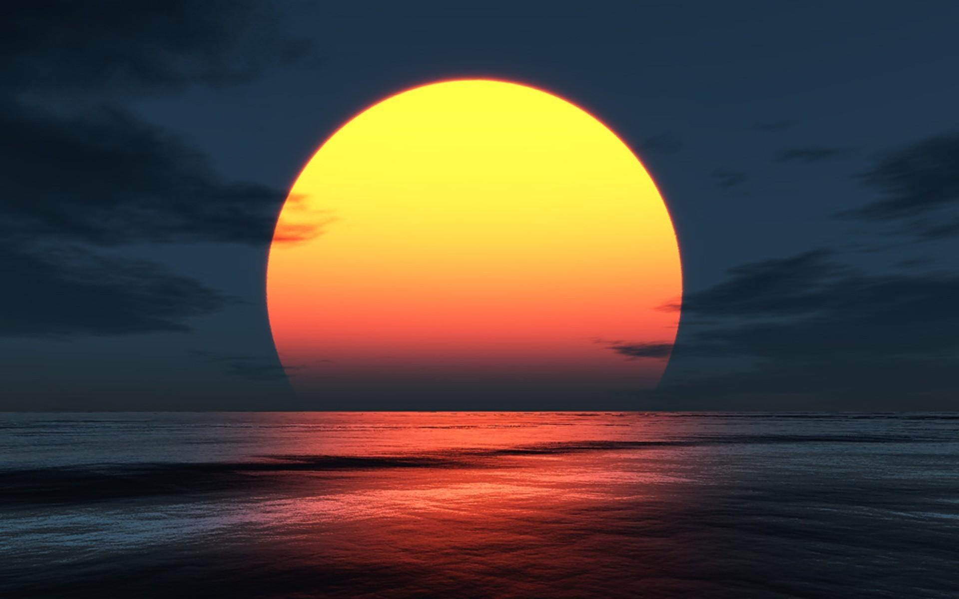 Sun coast digital art landscapes nature wallpapers