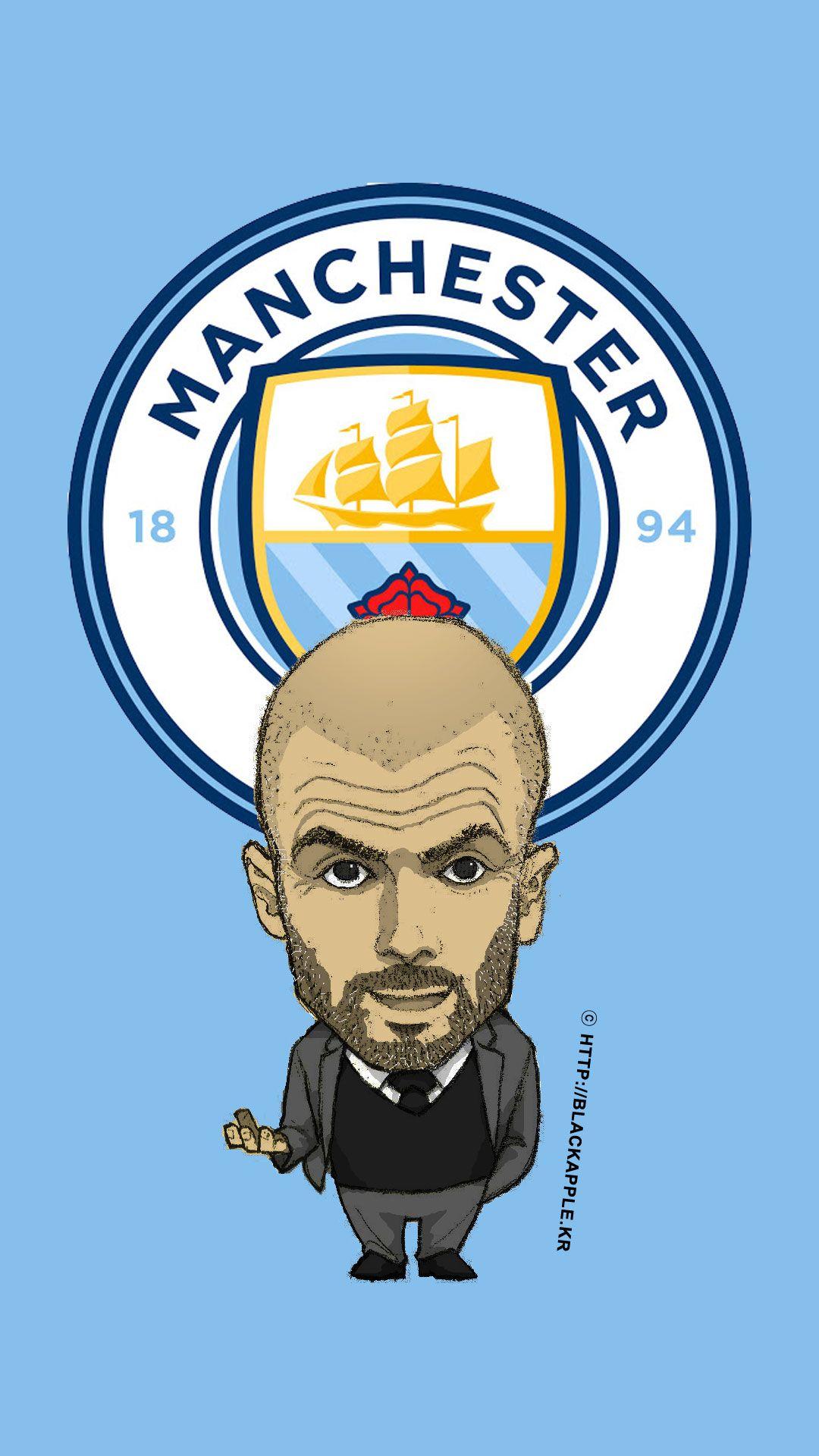  Manchester City New Manager Pep Guardiola Fan Art&nbsp