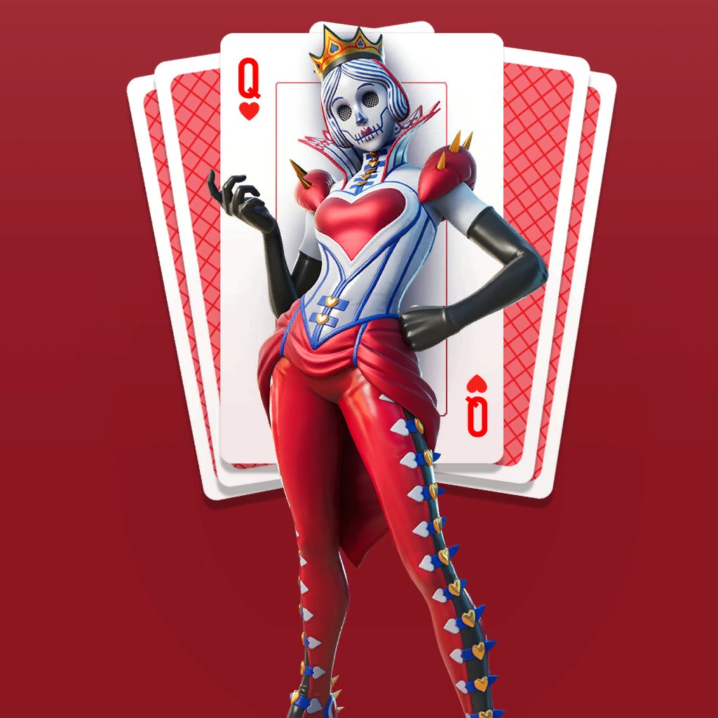 Queen of Hearts Fortnite wallpapers