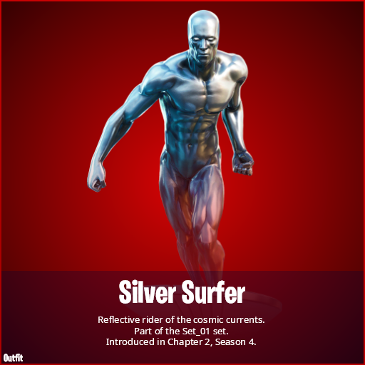 Silver Surfer Fortnite wallpapers