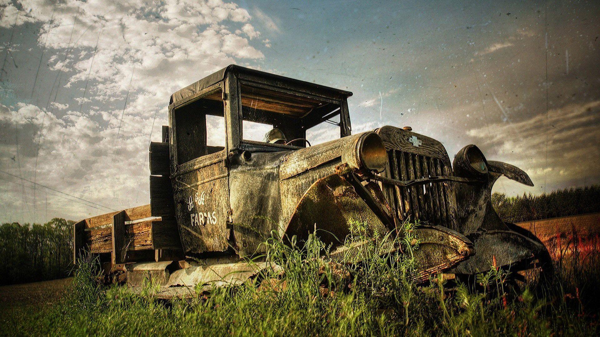 Rusty tractor wallpapers #