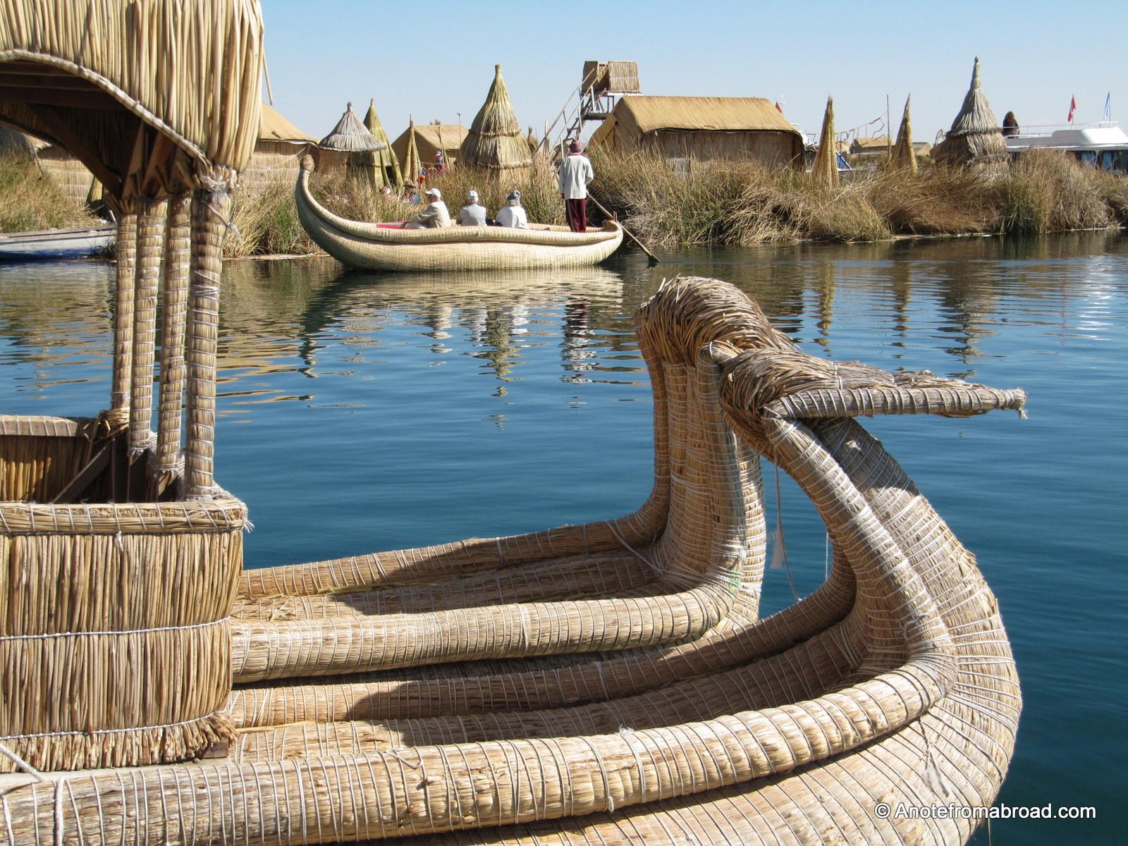 LAKE TITICACA: Puno, Uros Floating Islands and Taquile