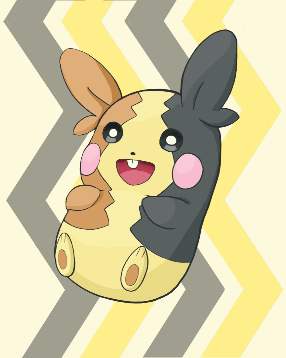 Morpeko Wallpaper/Poster : PokemonSwordAndShield