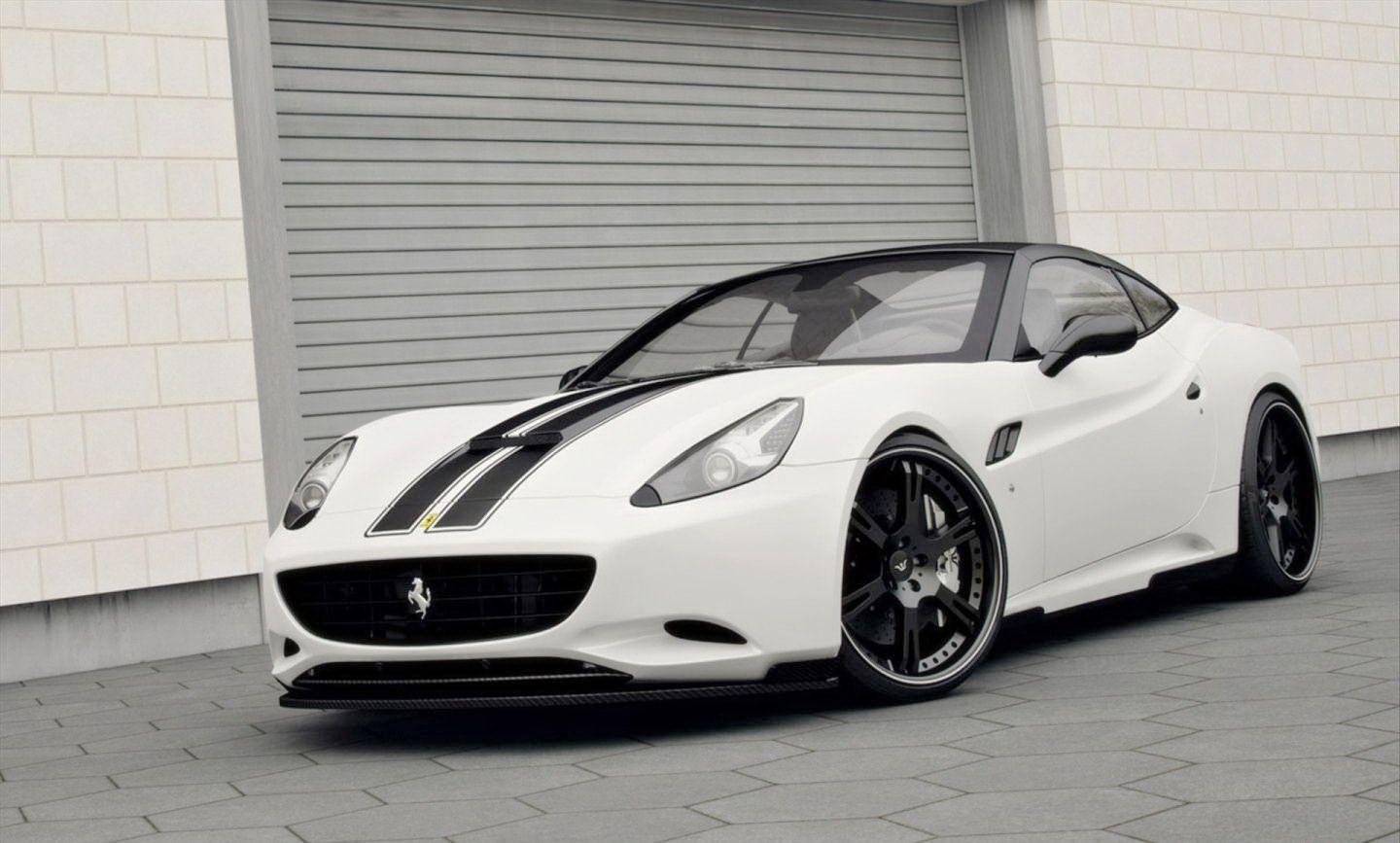 White Ferrari California Wallpapers