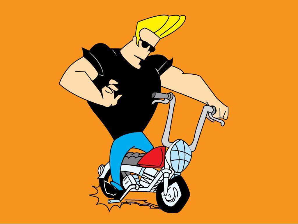 Johnny Bravo New Bike Desktop Backgrounds