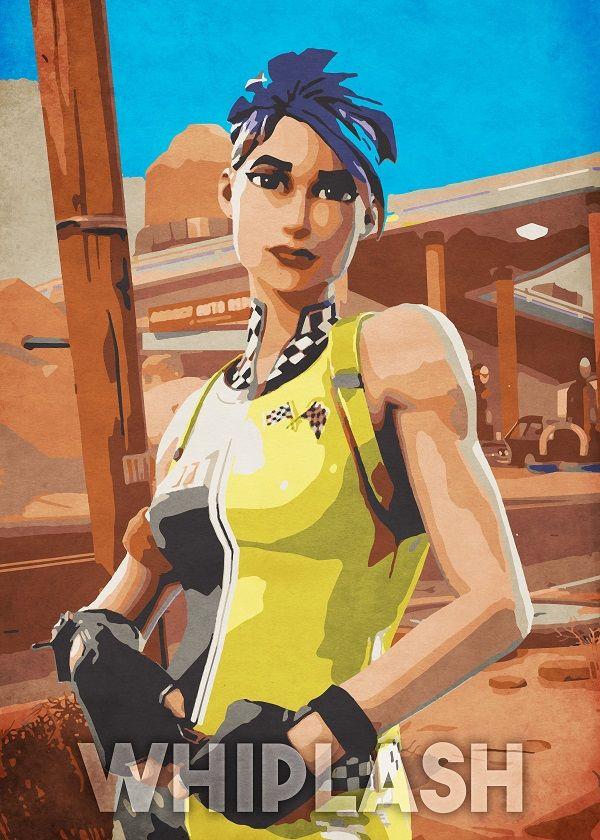 Whiplash Fortnite wallpapers