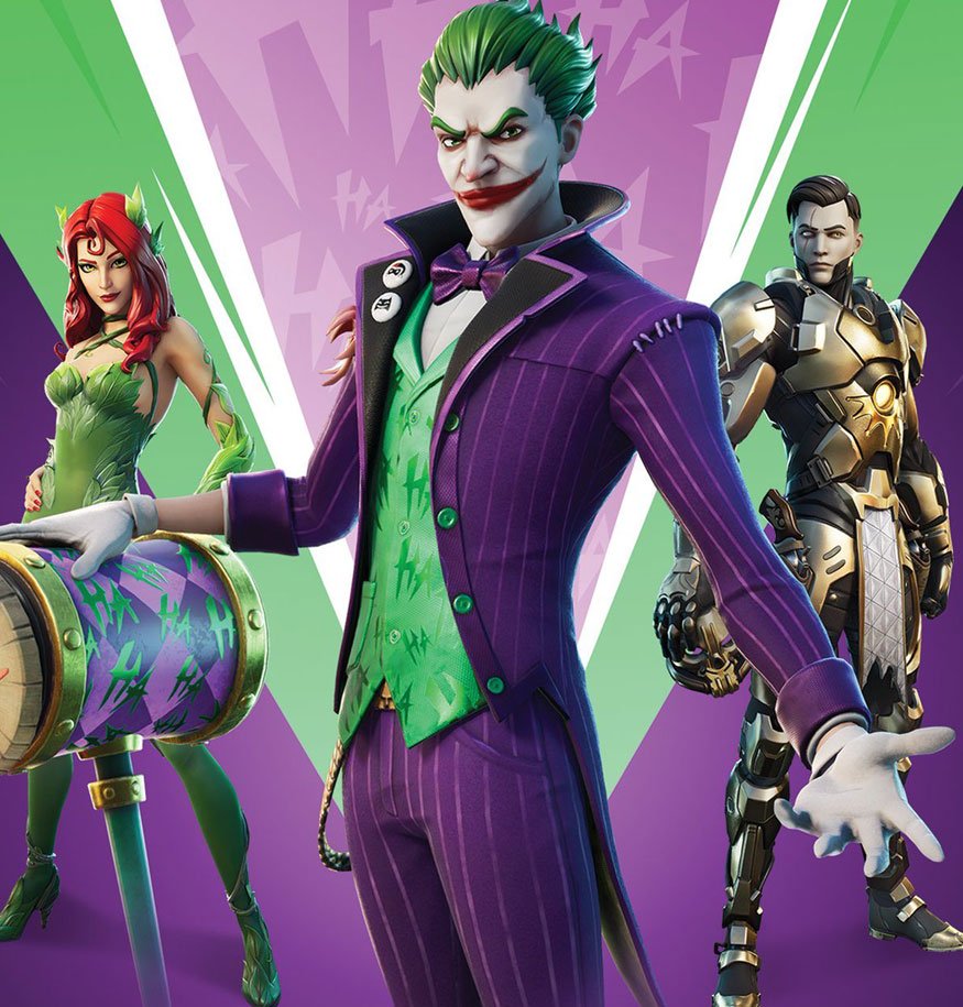 The Joker Fortnite wallpapers