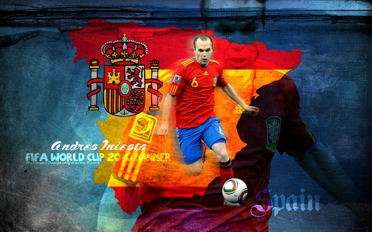 Andres Iniesta Wallpapers Spanish