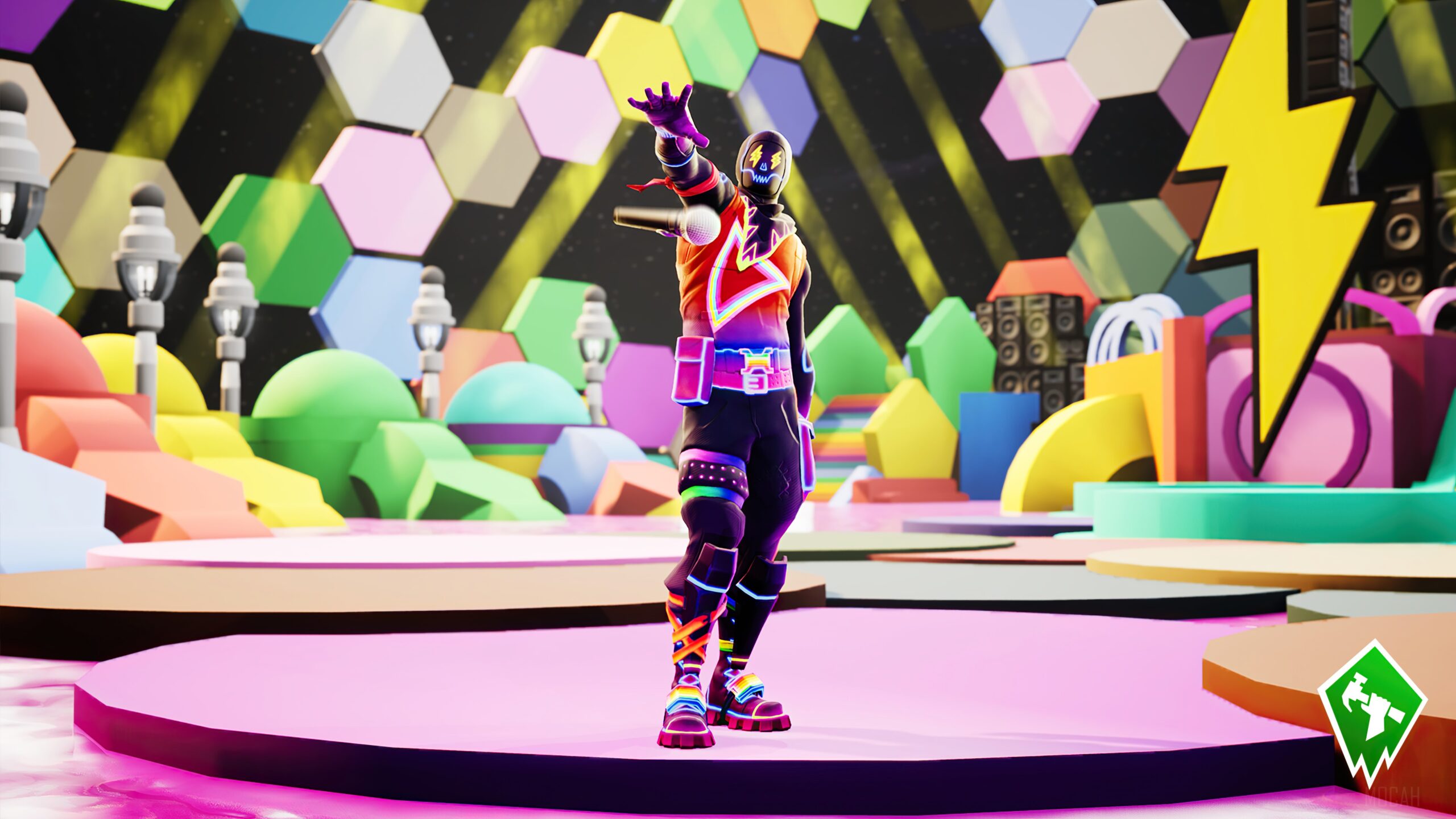 340479 Fortnite, Fortnite Battle Royale, Video Game, J Balvin, Party Trooper, Mic Drop 4k wallpapers