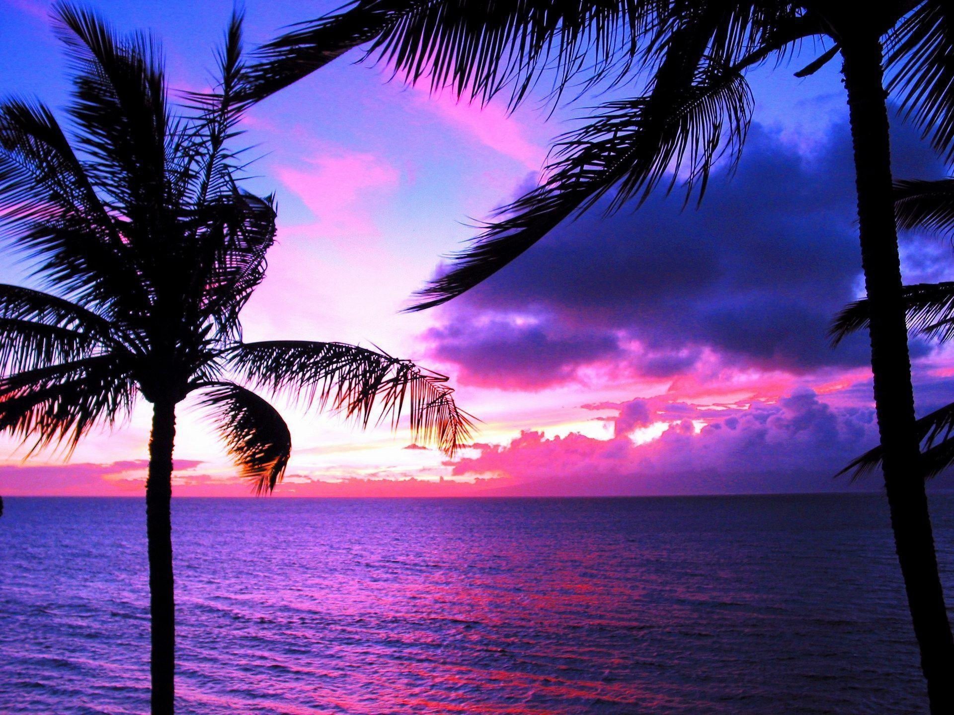 Hawaii Sunset Desktop Wallpapers 16294 Full HD Wallpapers Desktop