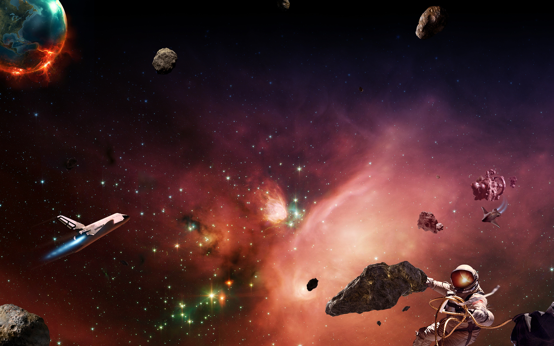 Daily Wallpaper: Space Exploration Begins [Exclusive]