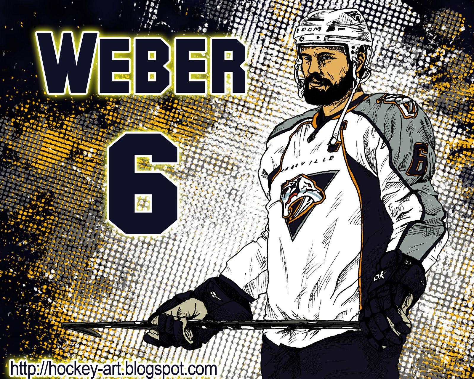 Hockey player SHEA Weber on ice wallpapers and image