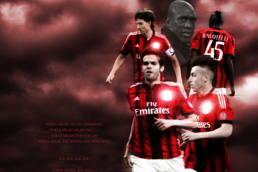 A.C Milan 2014/15 Wallpapers by RakaGFX