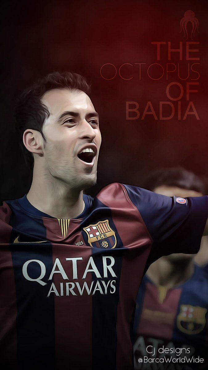 CJ Designs on Twitter: Phone Wallpapers : Sergio Busquets The