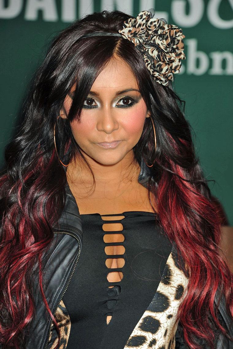 Nicole Snooki Hairstyles