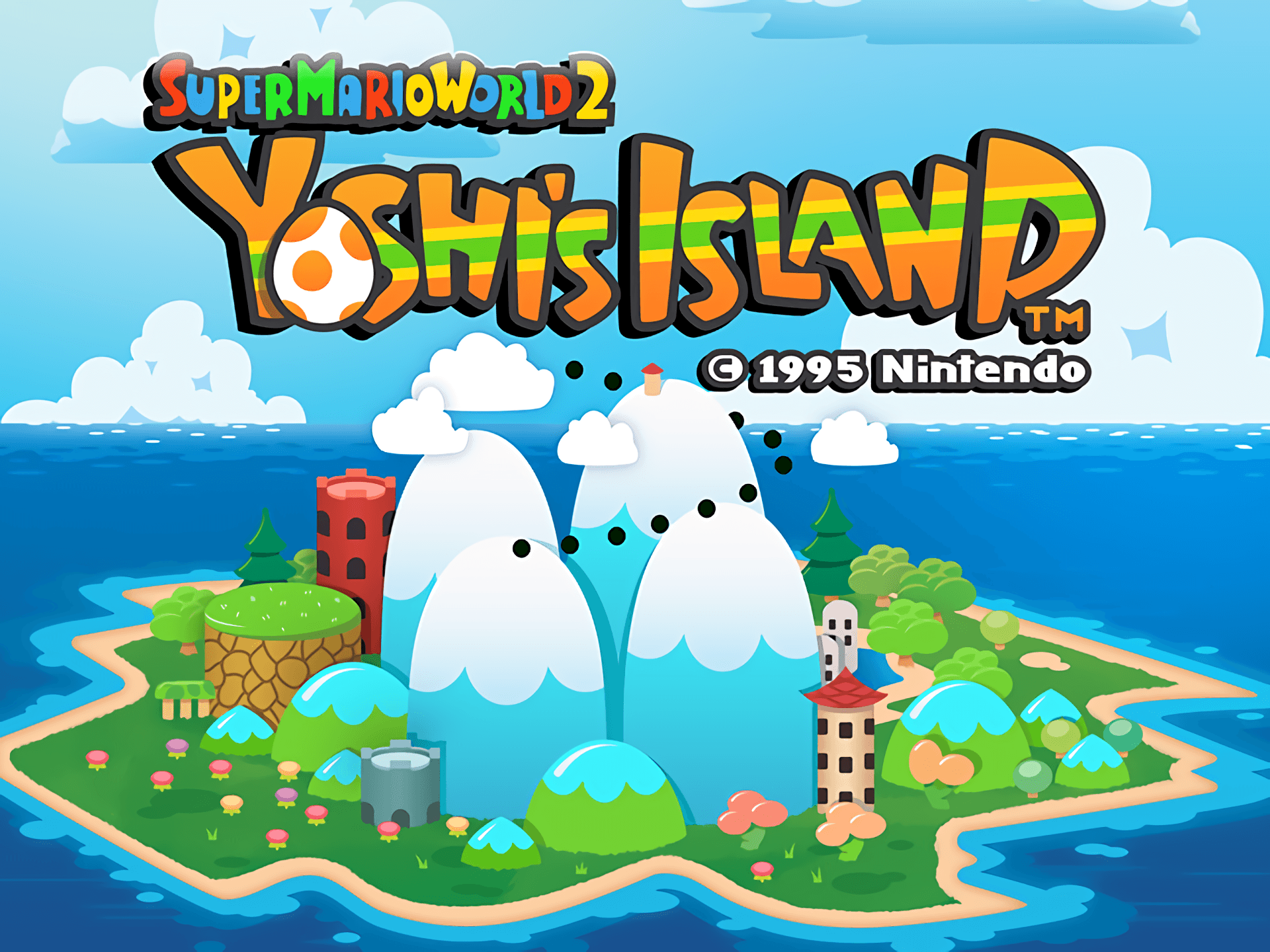 Video Game Super Mario World 2: Yoshi’s Island Wallpapers