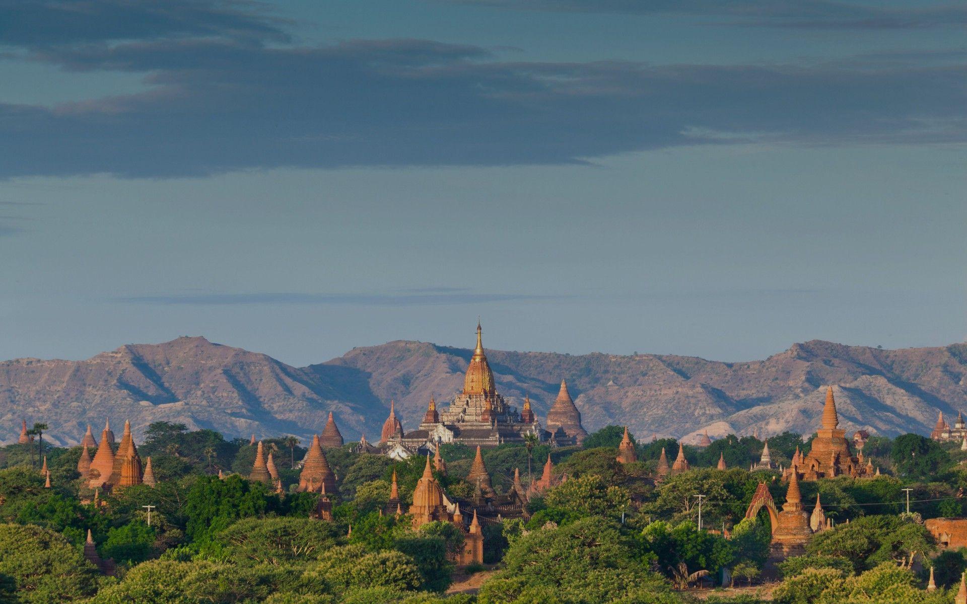 Temples Of Bagan Burma wallpapers