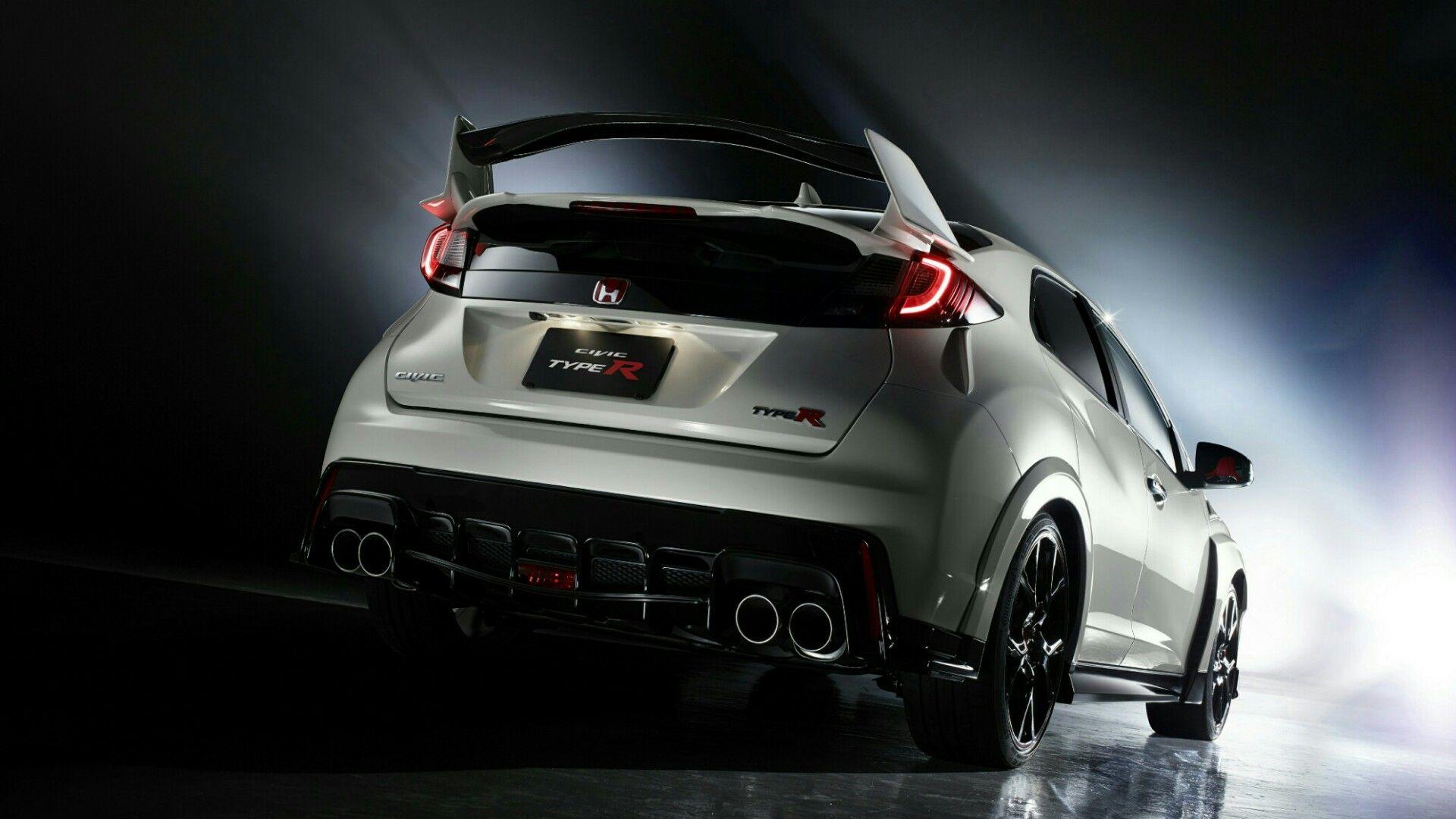 White Honda Civic Type R Wallpapers