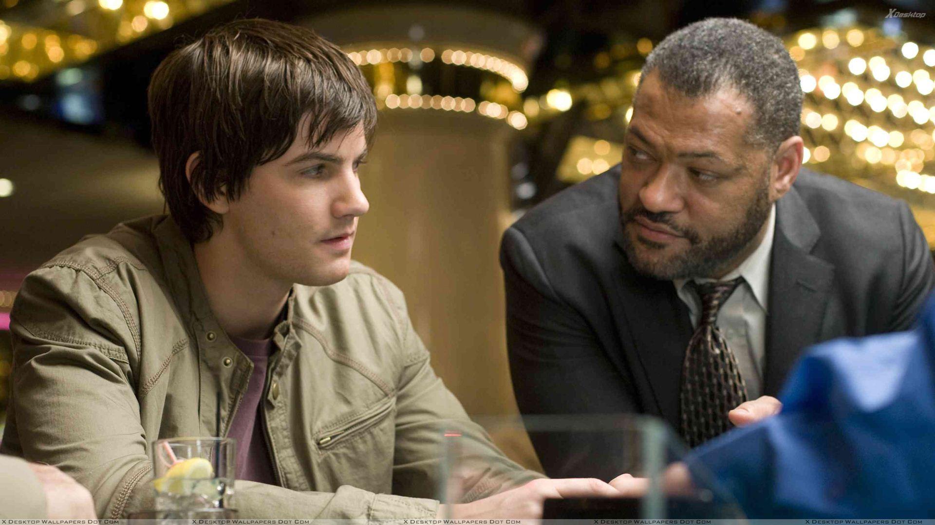 21 – Laurence Fishburne and Jim Sturgess Sitting Wallpapers