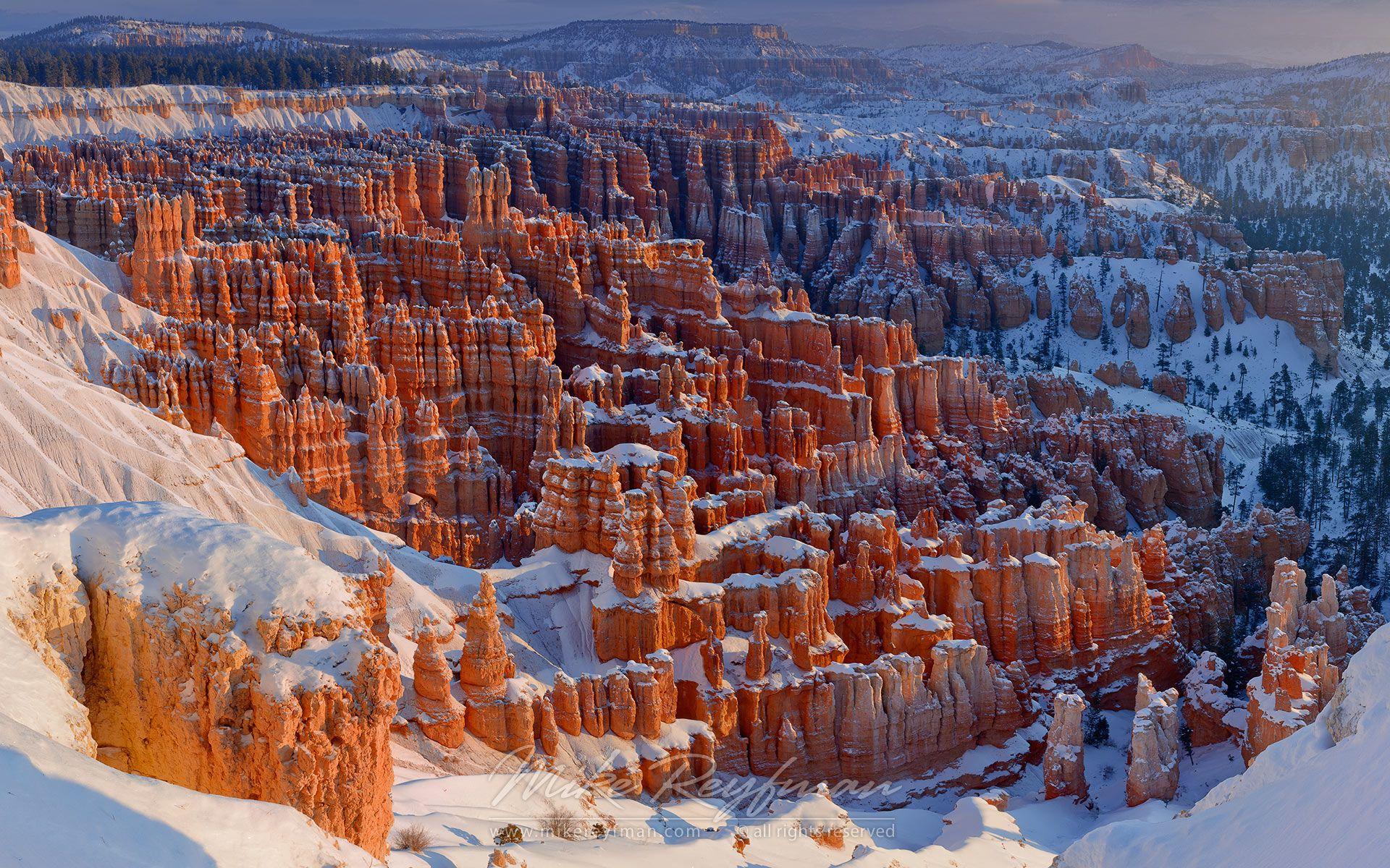 Earth Backgrounds In High Quality: Bryce Canyon National Park by