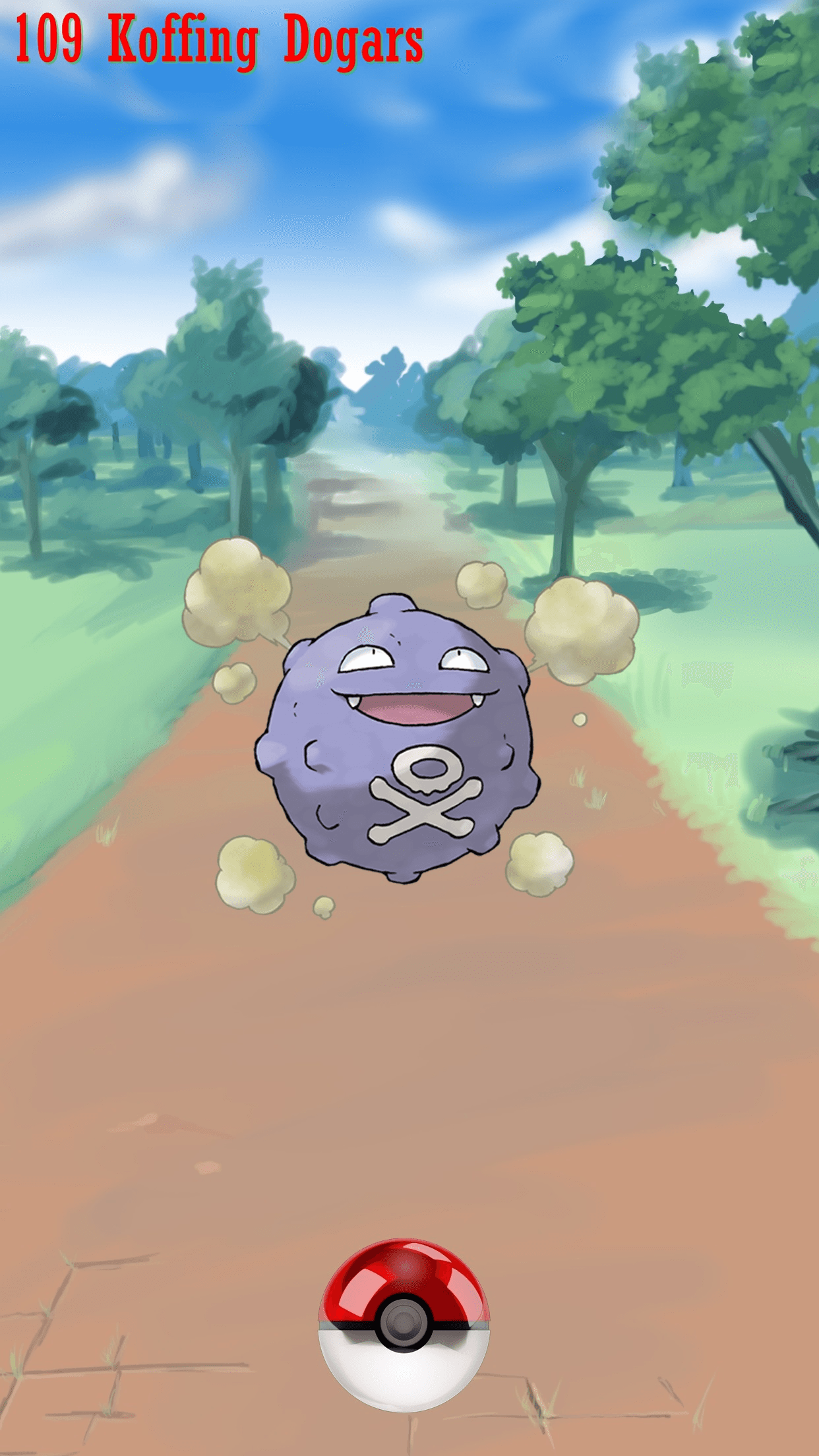 109 Street Pokeball Koffing Dogars