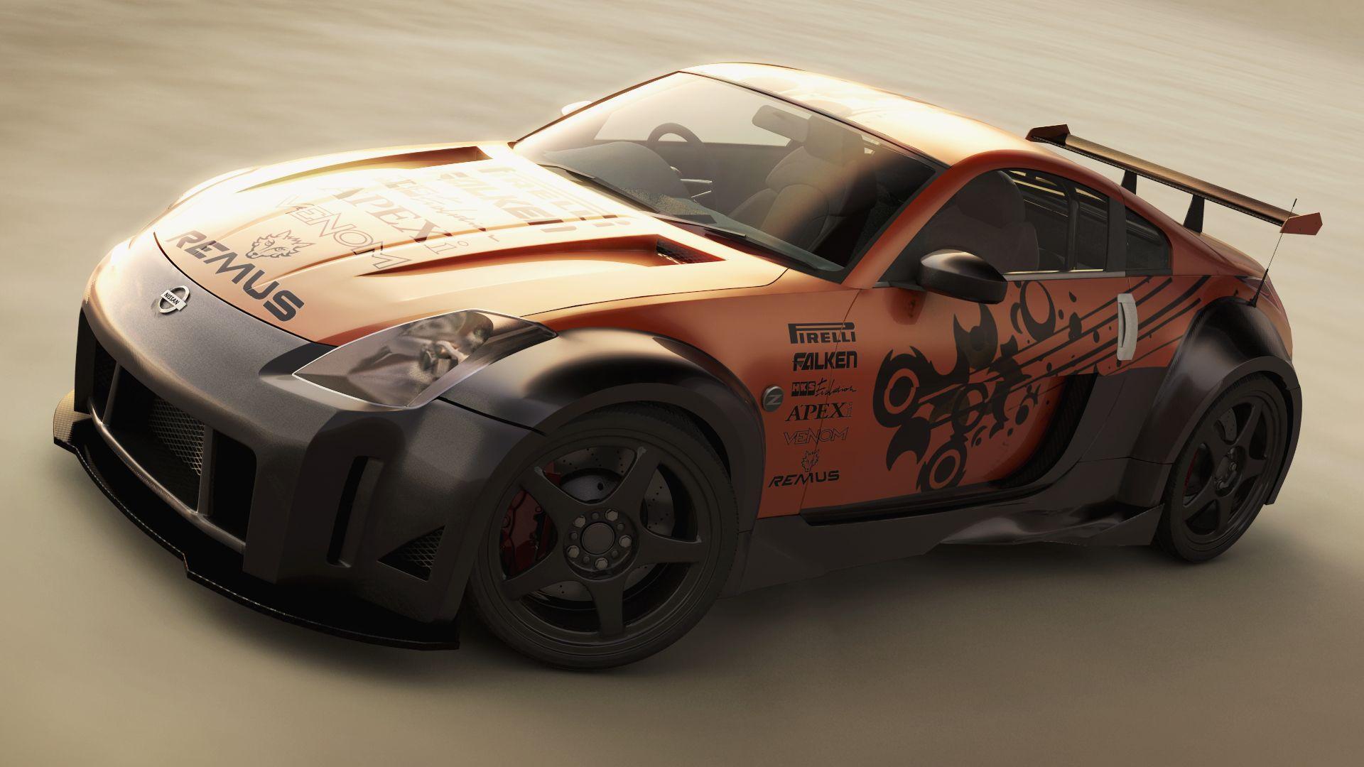 Vehicles For > Tuned Nissan 350z Wallpapers