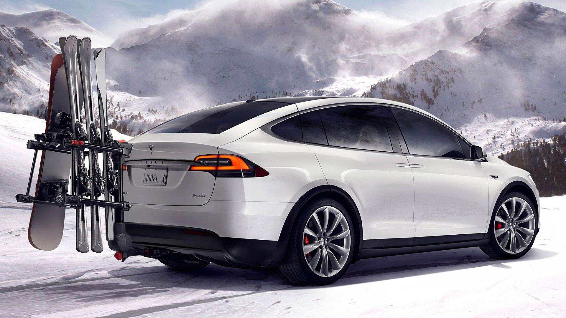 Tesla Model X P90D SUV wallpapers