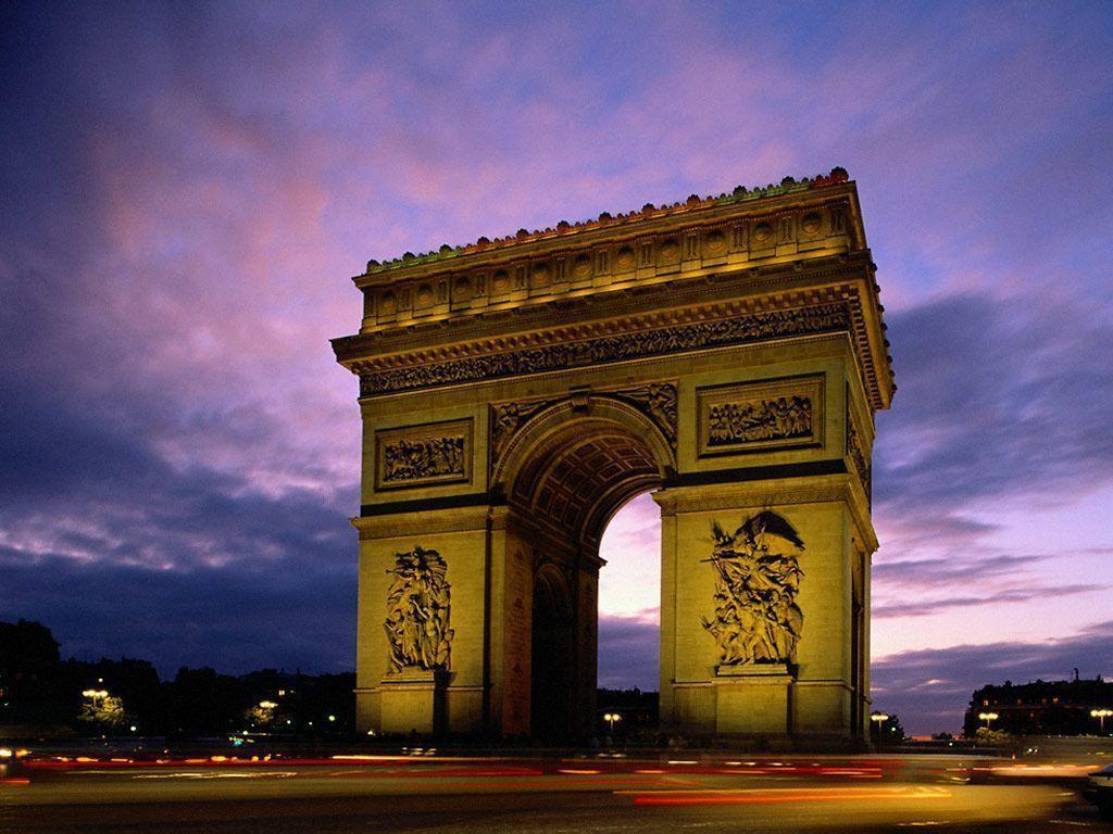 Arc De Triomphe Paris Desktop Wallpapers