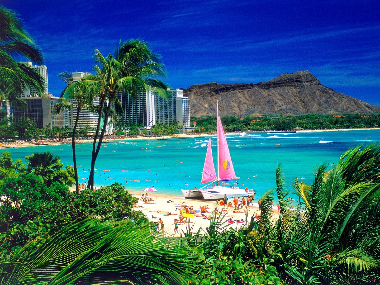 Waikiki Oahu Hawaii Wallpapers in format for free download