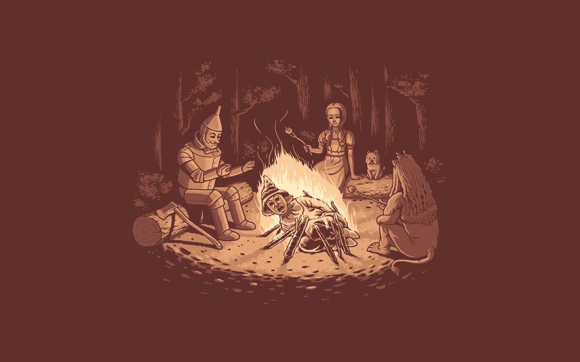 Wizard of Oz Campfire [] : wallpapers