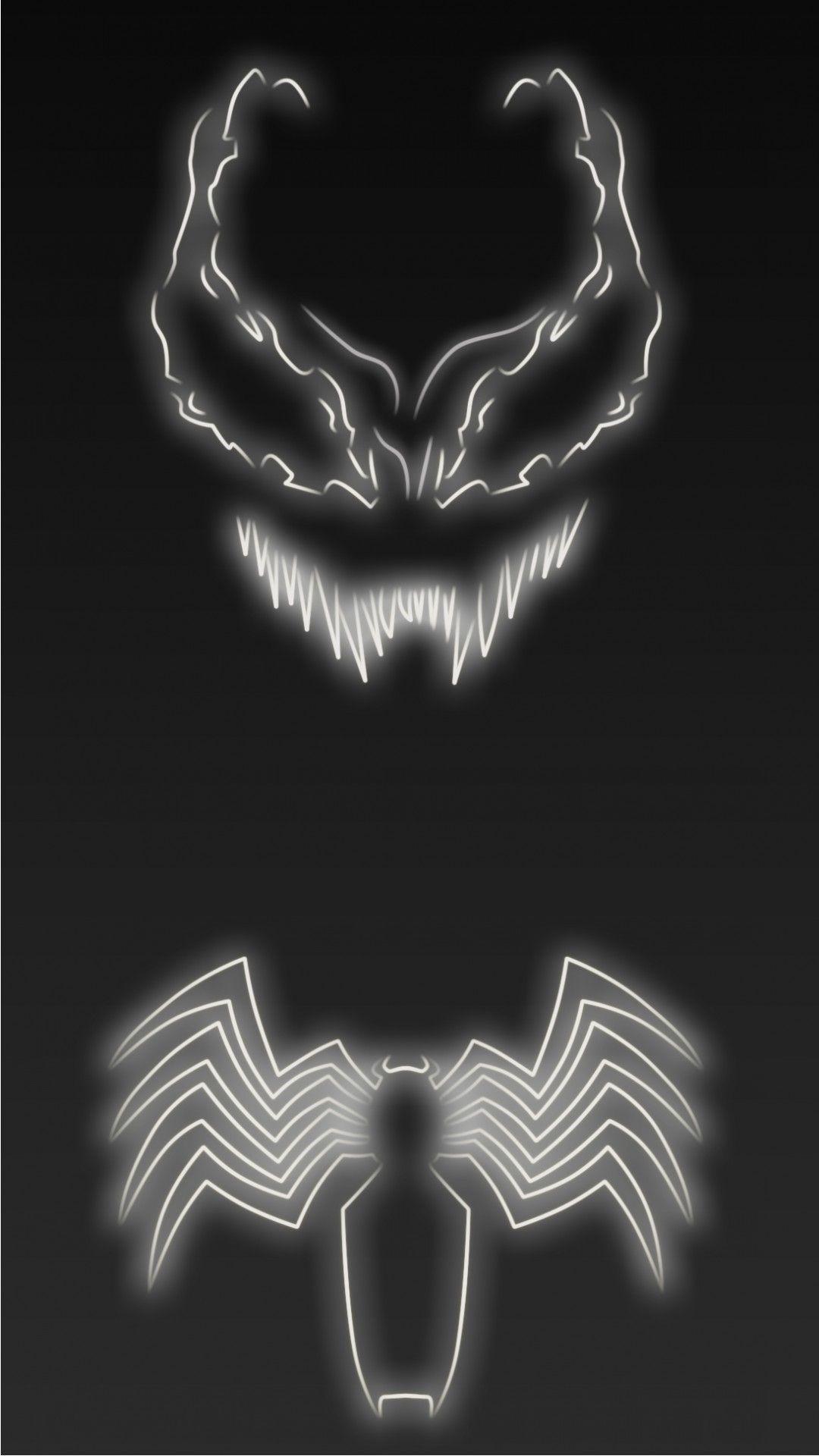 Neon Light Venom 1080 x 1920 Wallpapers disponible en téléchargement