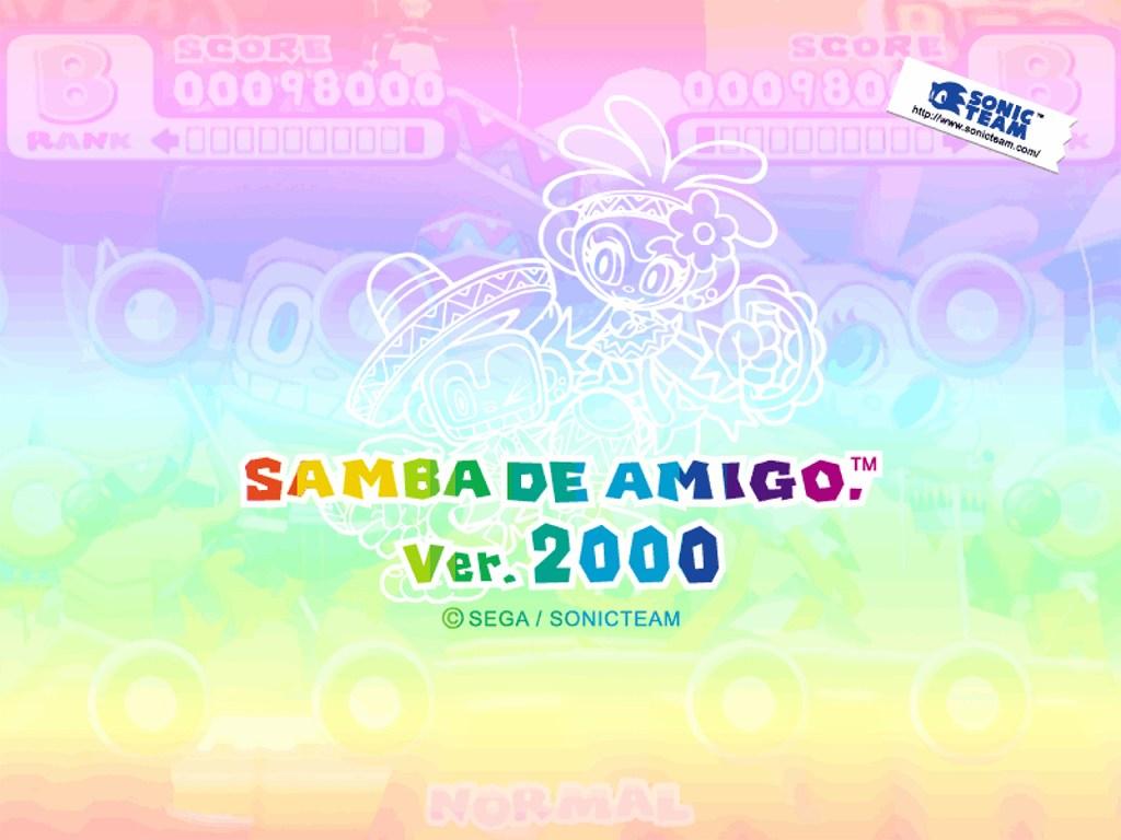 Shadow of a Hedgehog ./ Desktop ./ Samba de Amigo Series Wallpapers