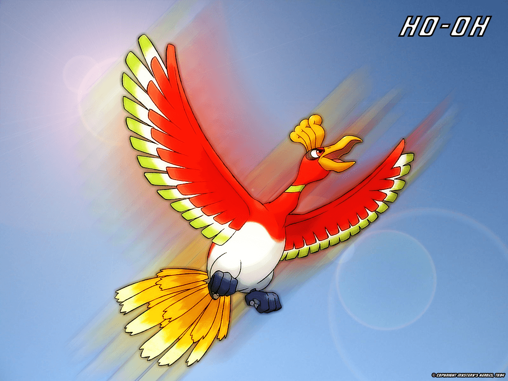 New Pokemon Ho Oh