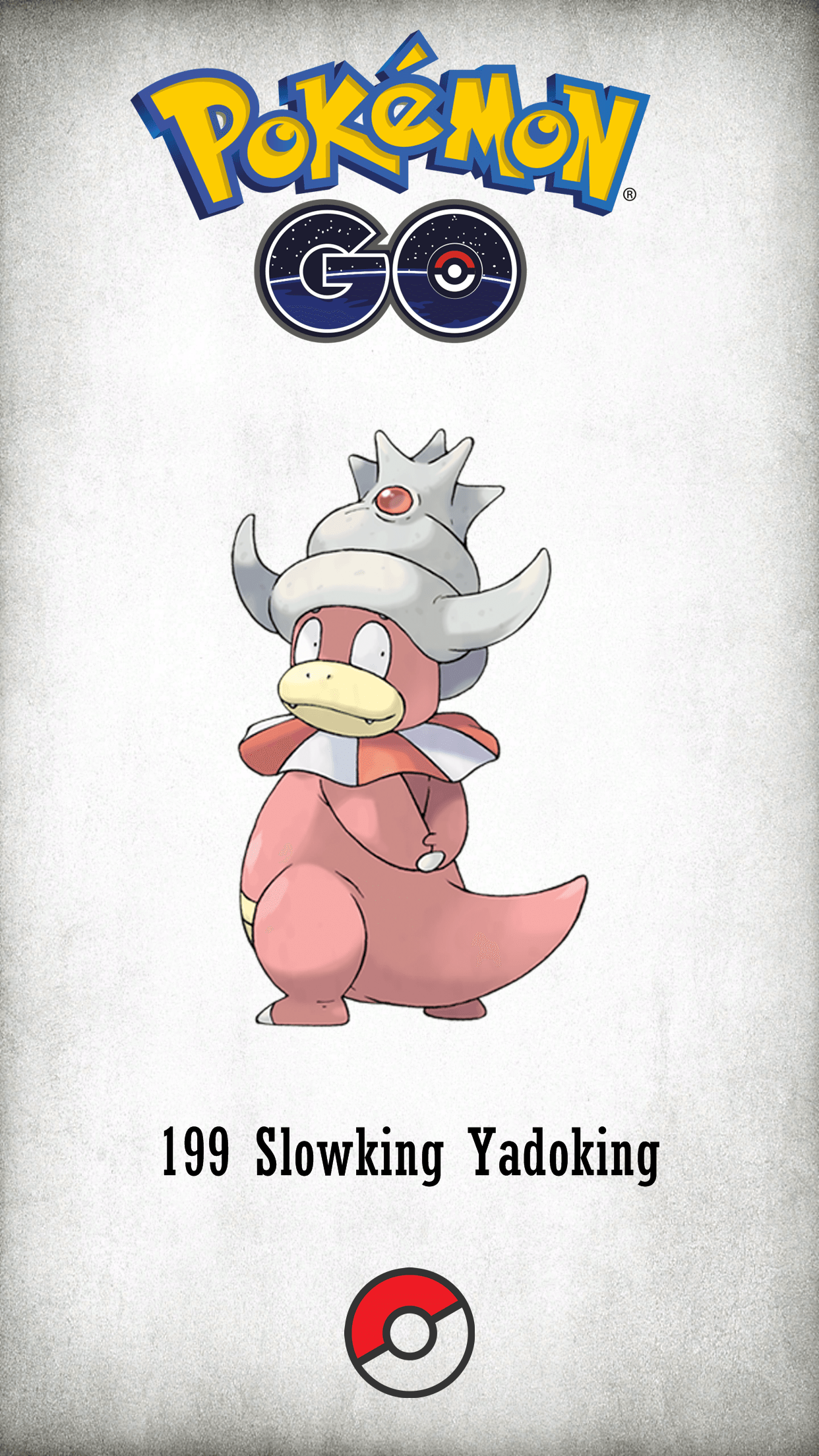 199 Character Slowking Yadoking