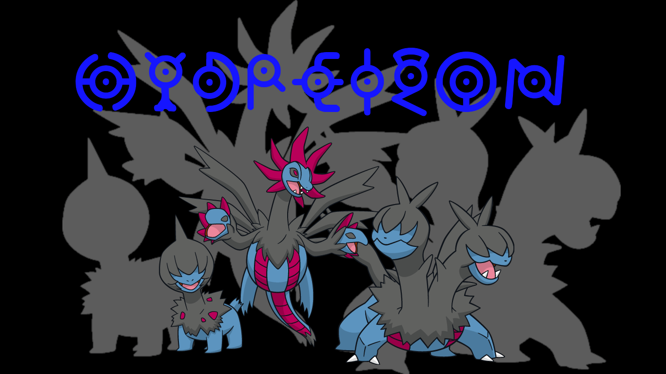 Hydreigon Backgrounds by JCast639