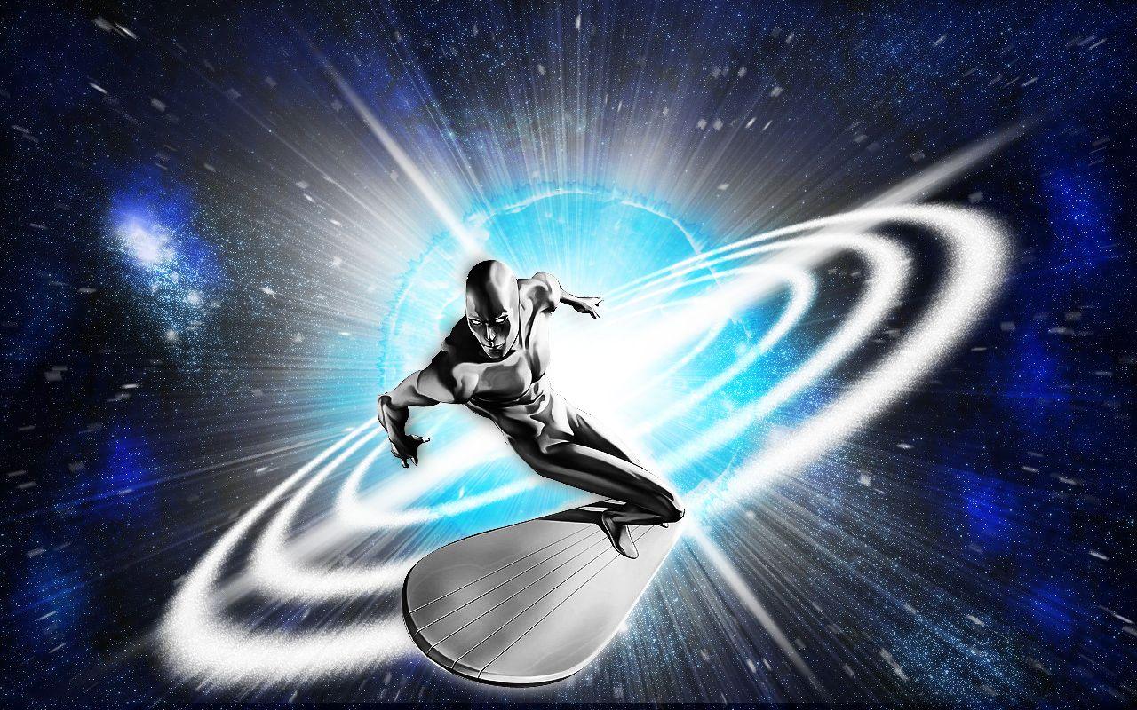 Silver Surfer Explosion by dan