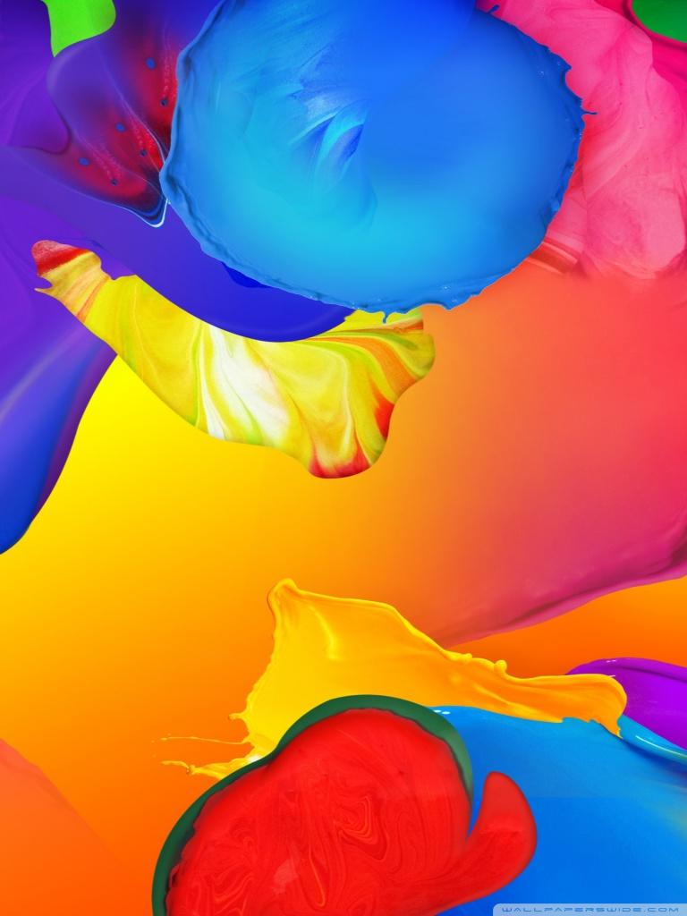 Galaxy S5 Paint ❤ 4K HD Desktop Wallpapers for 4K Ultra HD TV • Wide
