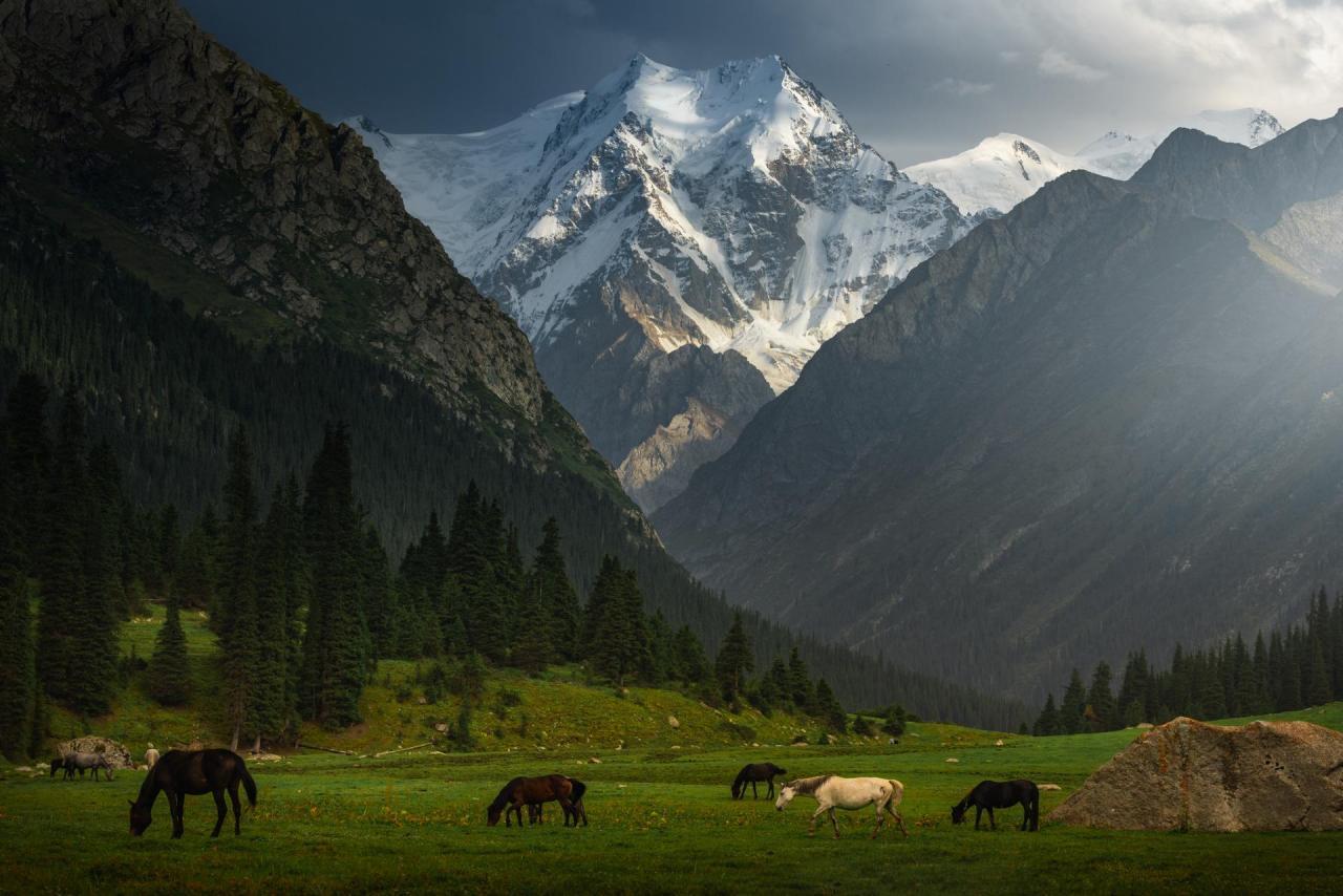 Peak Yeltsin in Kyrgyzstan