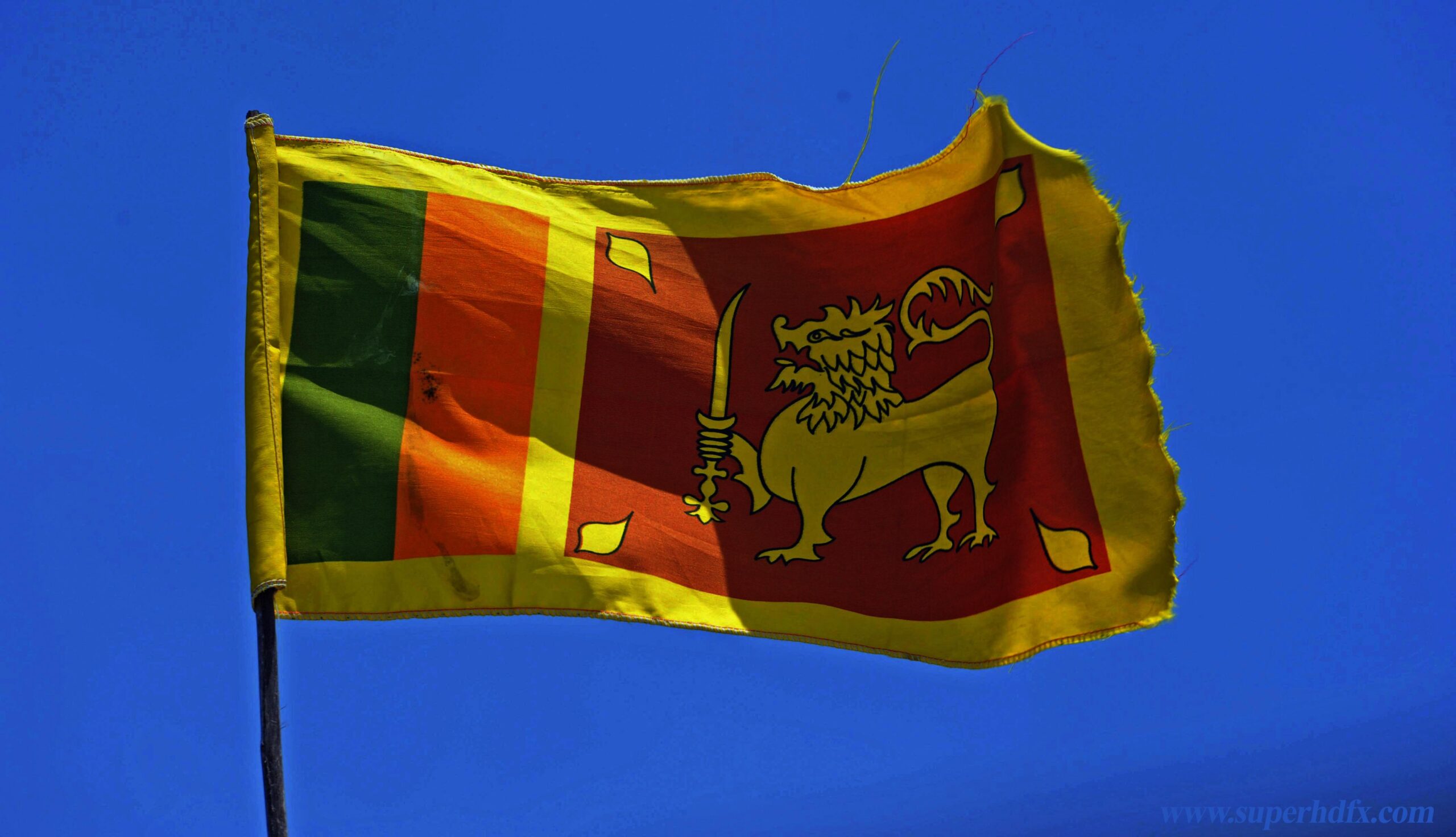 sri lanka Flag HD Still