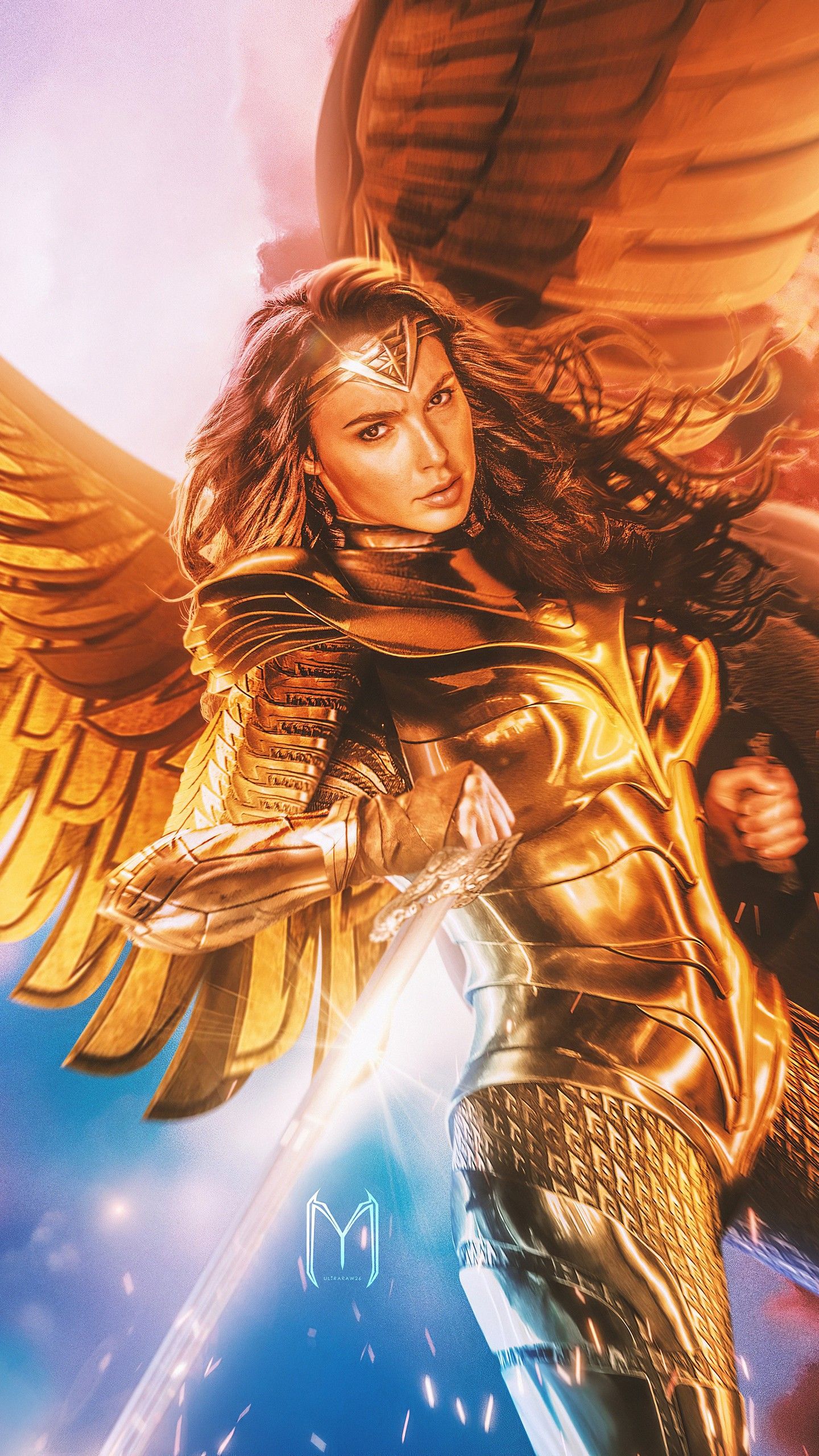 Golden Eagle Armor Wonder Woman