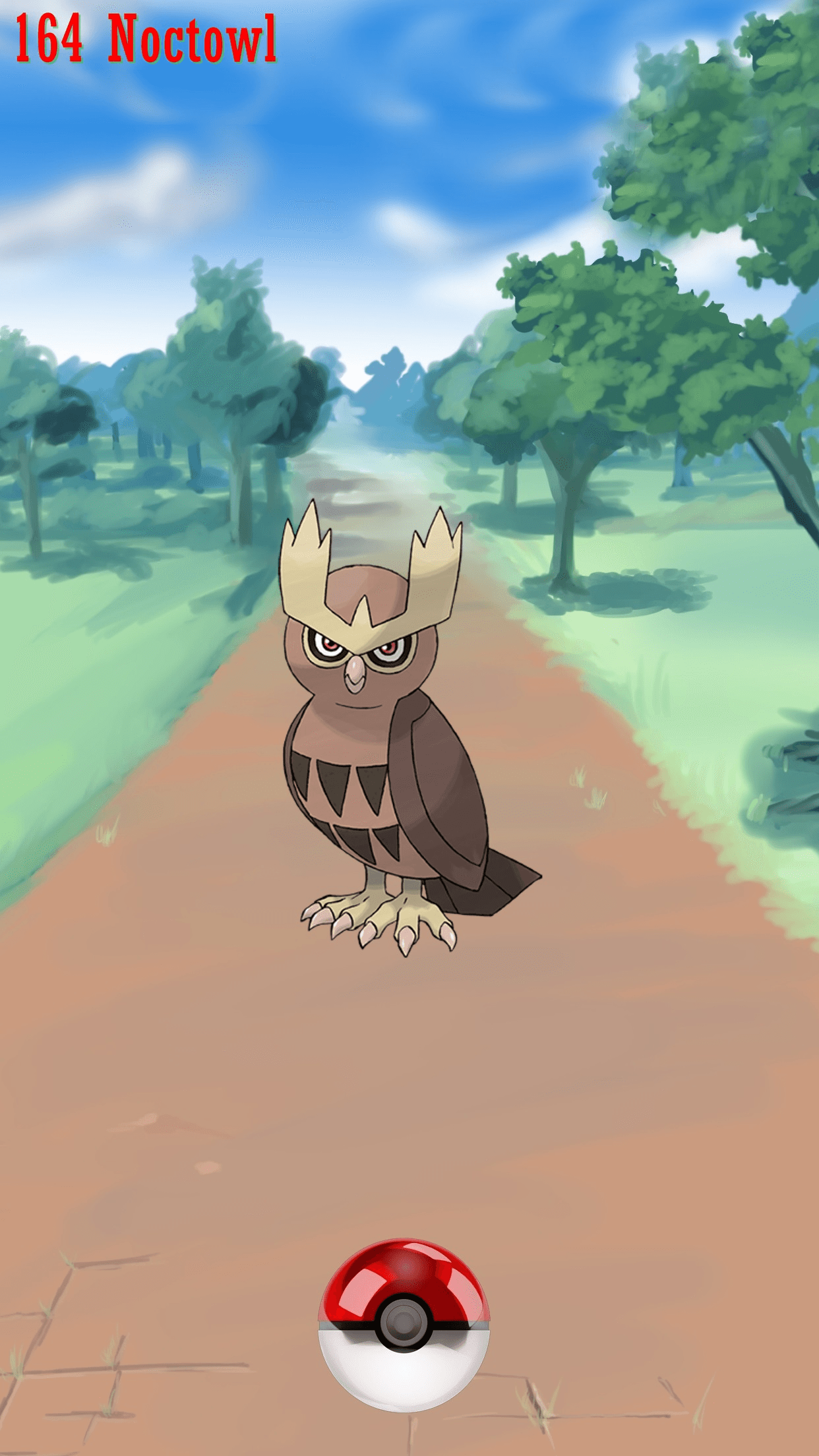 164 Street Pokeball Noctowl