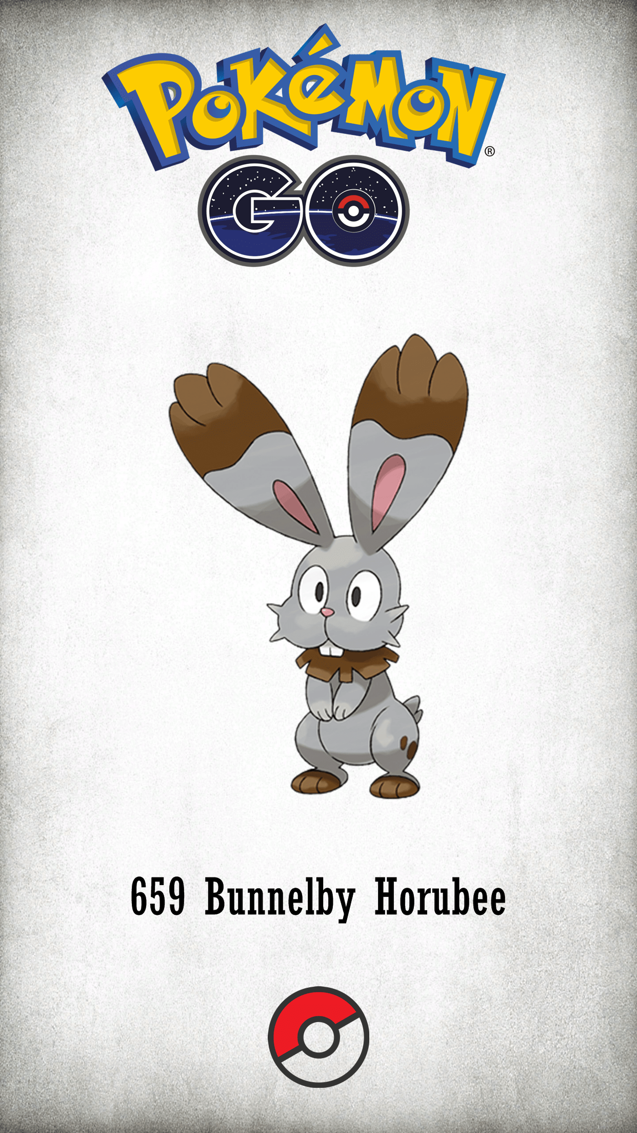 659 Character Bunnelby Horubee